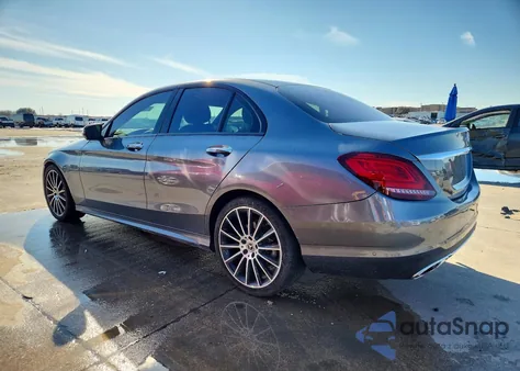 2020 Mercedes-Benz C 300 из США, поврежденный, VIN 55SWF8DB0LU322984
